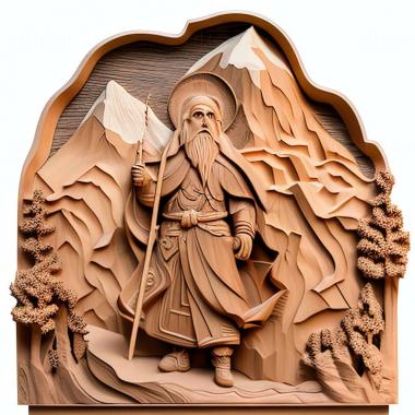 3D модель Guarding the Guardian of the Mountain Hachiku Appears T fbb (STL)